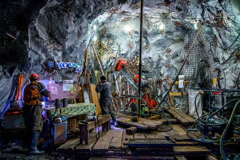 Ciclo de Excavación Minera Subterránea